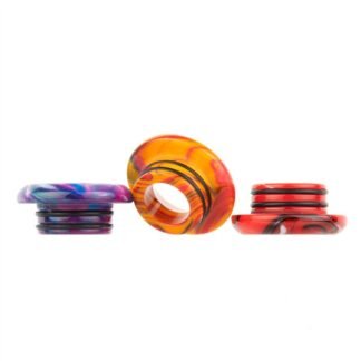 810 Resin Drip Tip Flat Random 5PCS