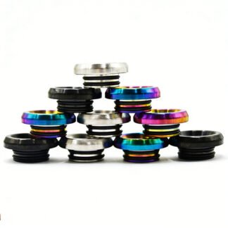 810 Flat Drip Tip Stainless Steel 10pcs