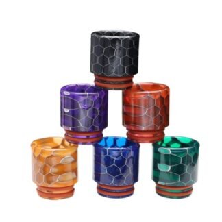 810 Resin Drip Tip Snake‑skin Mouthpiece