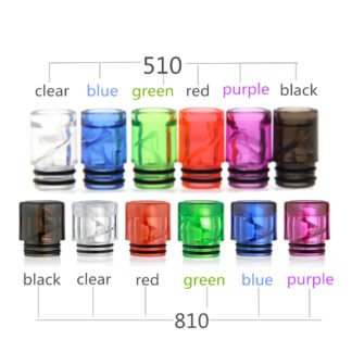 510/810 Acrylic Drip Tip
