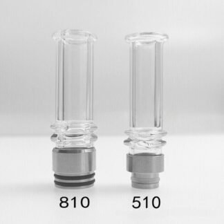510 810 glass long drip tip